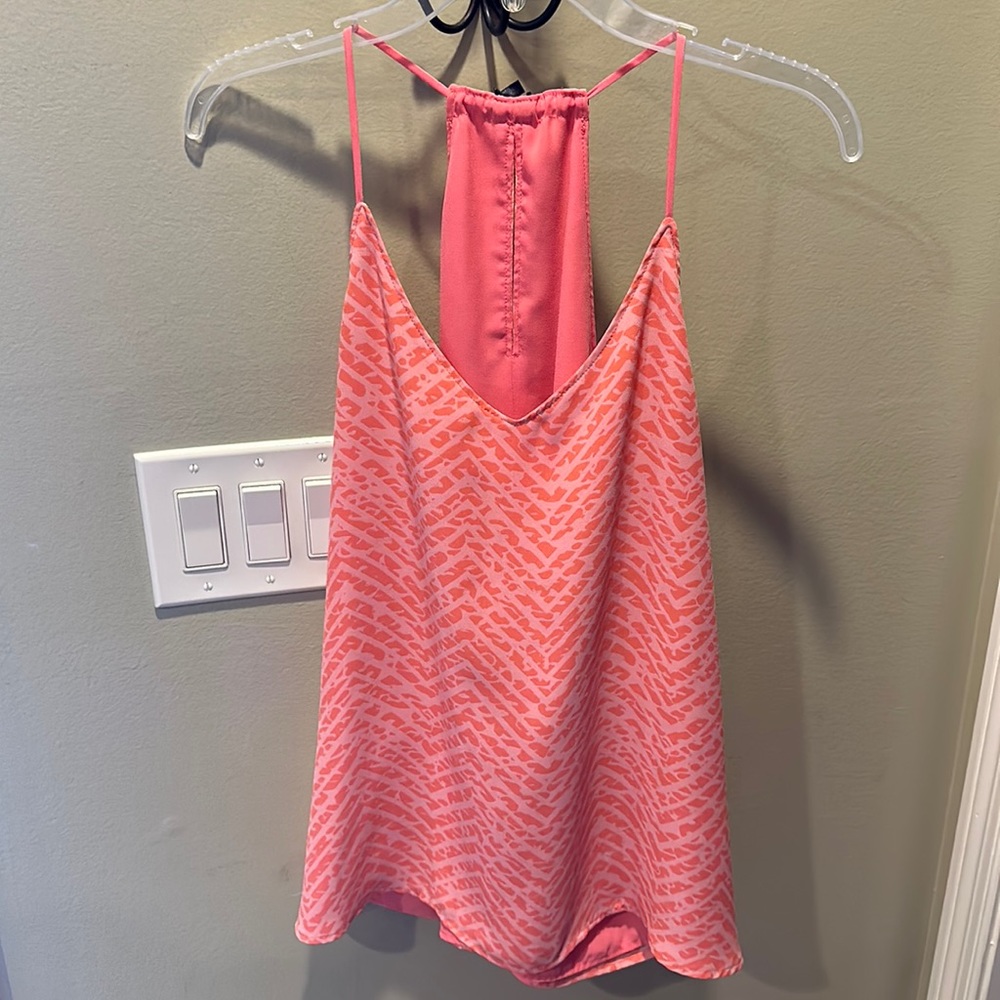EUC Maurices Reversible Cami pink / peach Sz Large